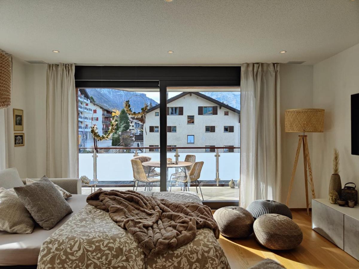Sunnustrahl Apartment Grachen Exterior photo